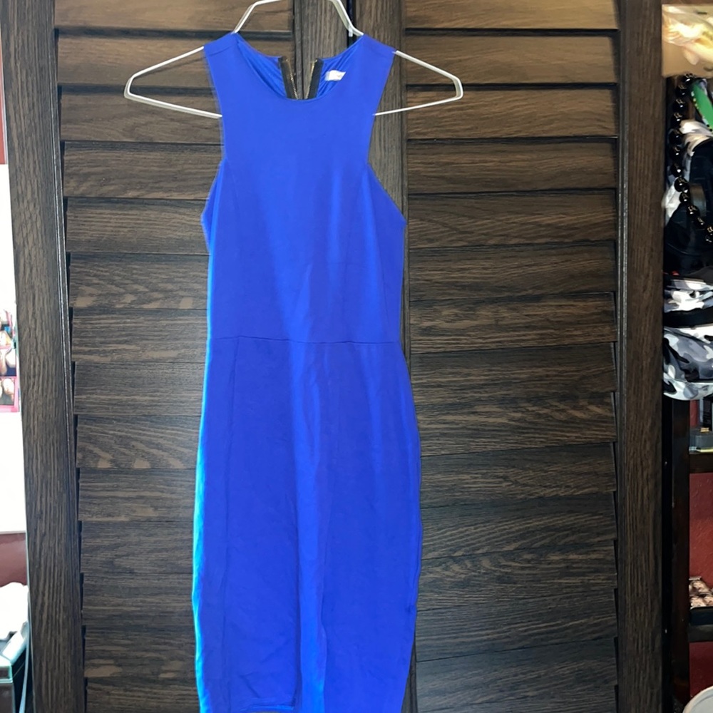 Blue dress
